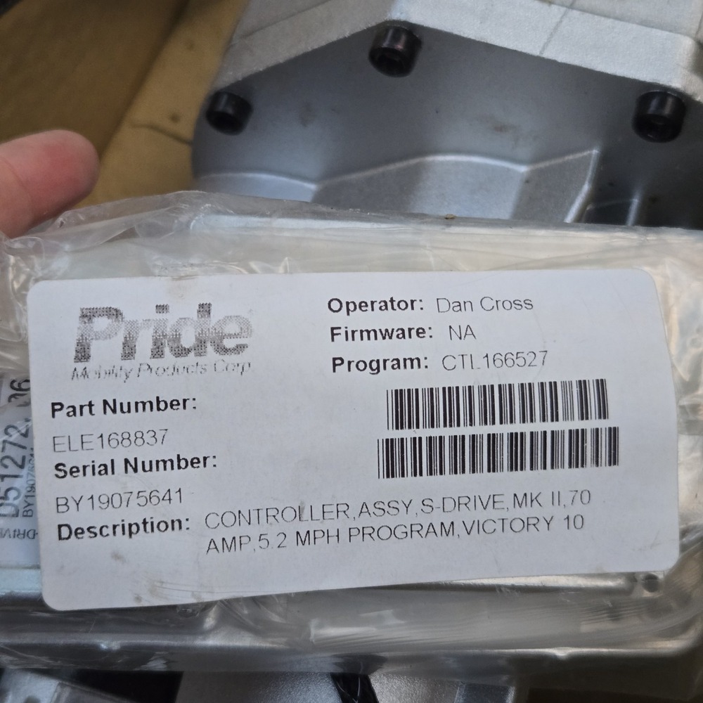 Pride Victory 10 Mobility Scooter Controller 70A S-Drive Mark II D51272.06